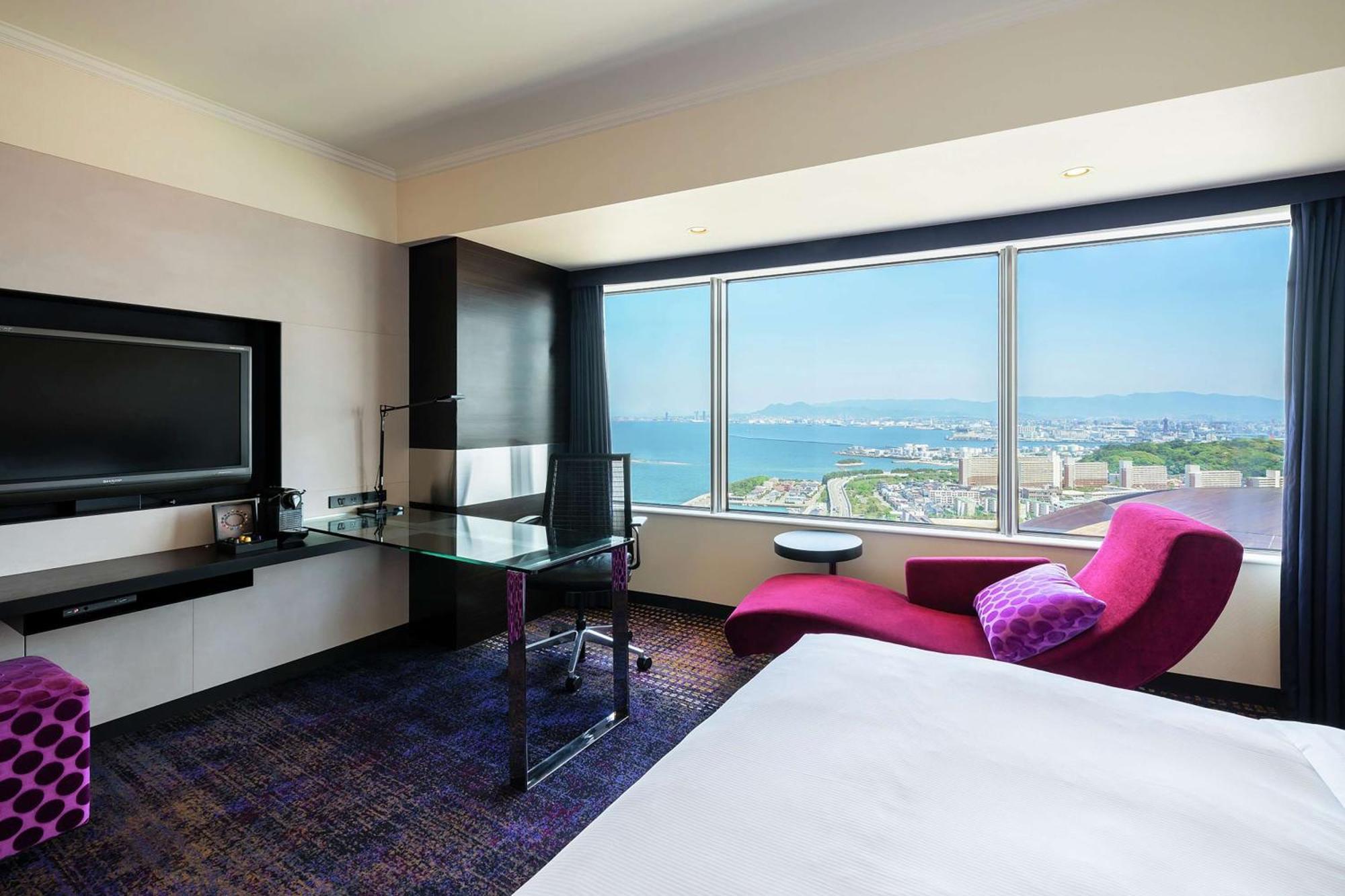 מלון Hilton Fukuoka Sea Hawk מראה חיצוני תמונה
