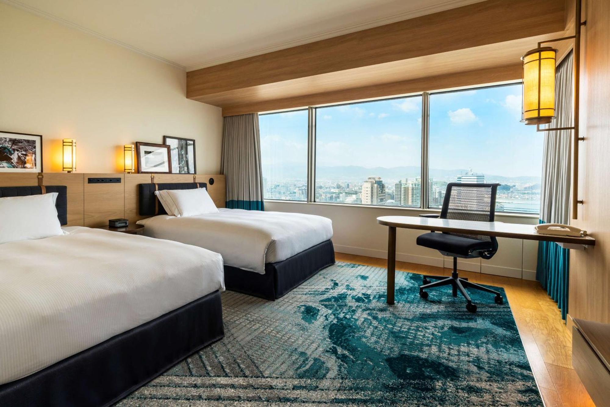 מלון Hilton Fukuoka Sea Hawk מראה חיצוני תמונה