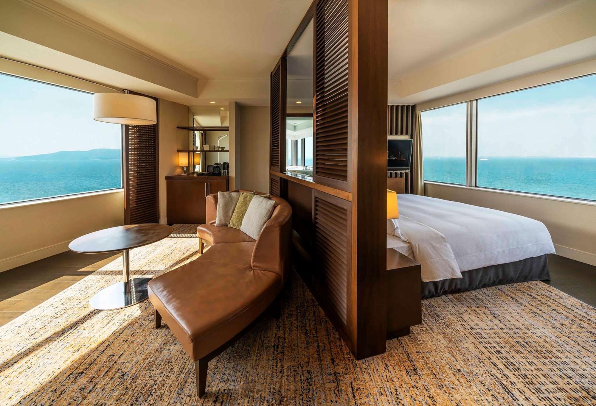 מלון Hilton Fukuoka Sea Hawk מראה חיצוני תמונה