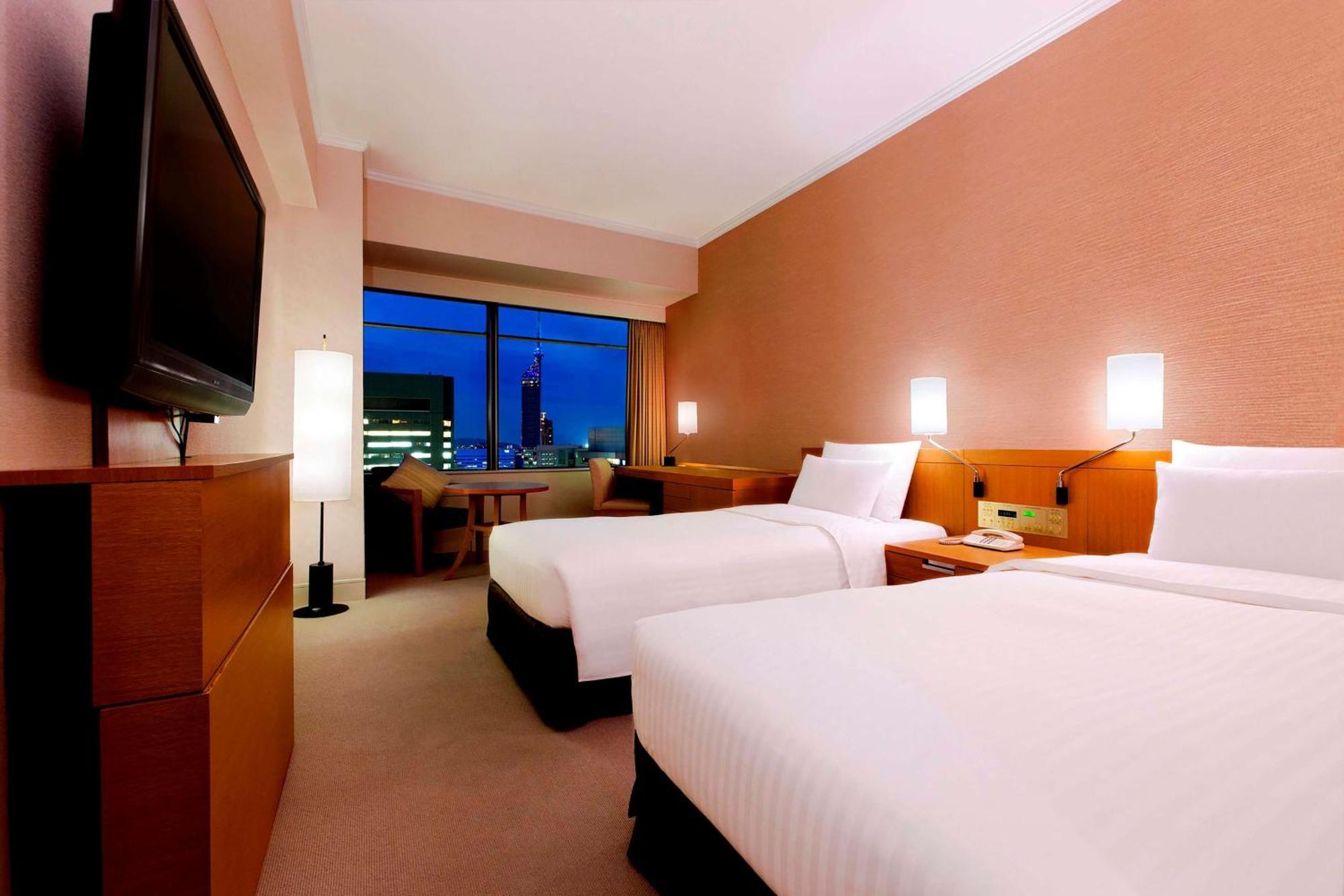 מלון Hilton Fukuoka Sea Hawk מראה חיצוני תמונה