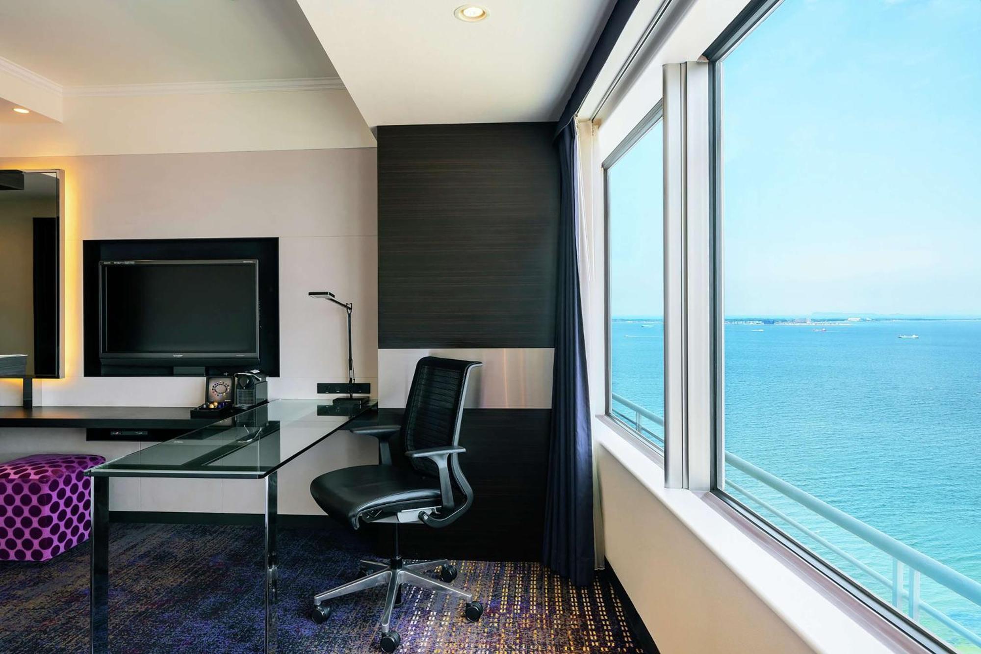 מלון Hilton Fukuoka Sea Hawk מראה חיצוני תמונה